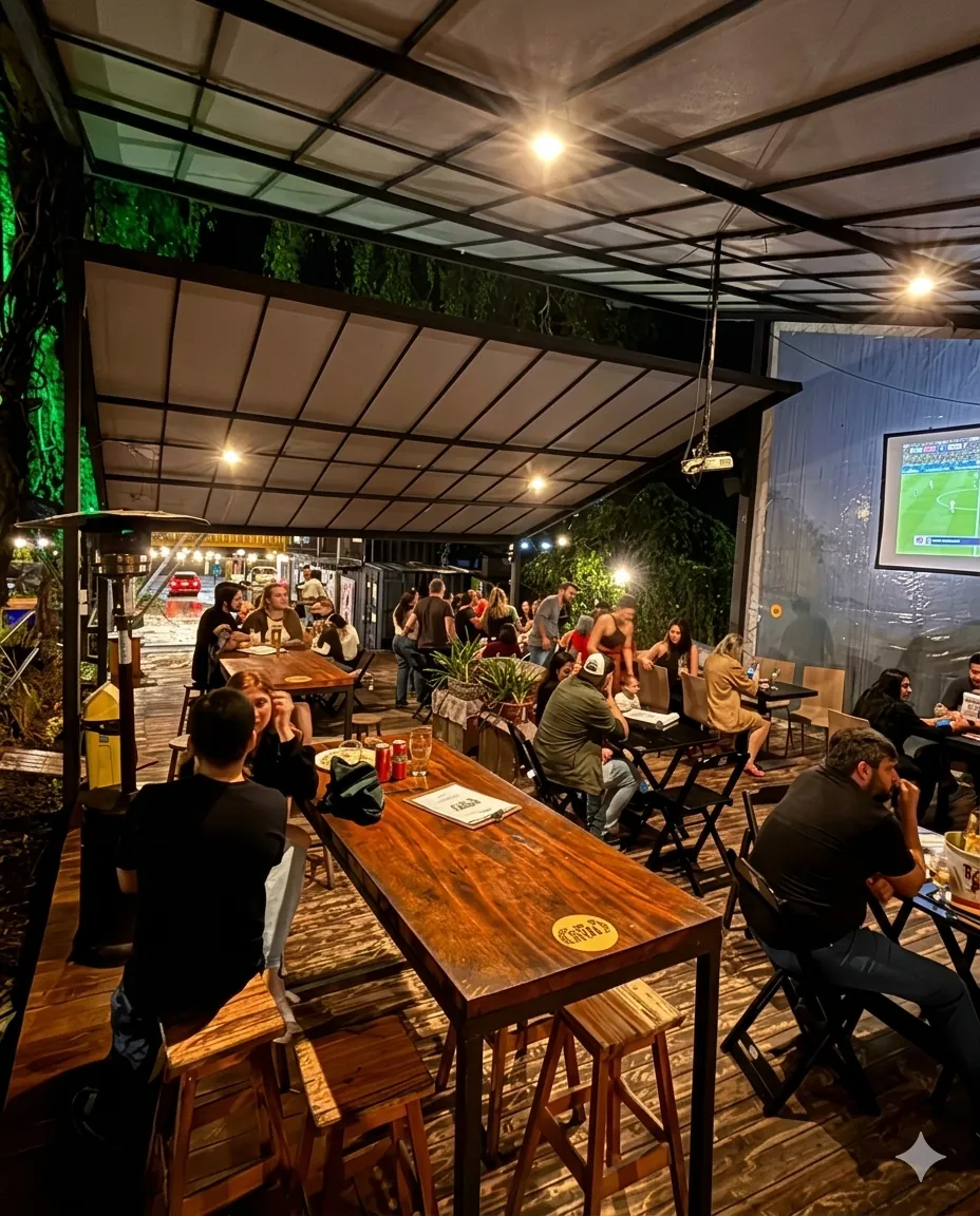 Pátio 920 movimentado